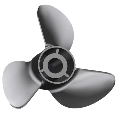 Yamaha Propeller SS Y40 10.25 x 14 Cleaver