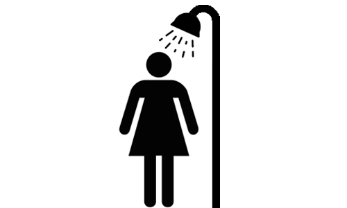 WOMANS SHOWER