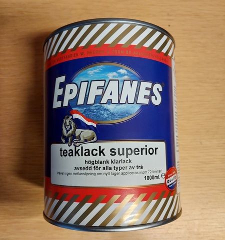 Epifanes Teaklack  Superior 1.0 Lit 