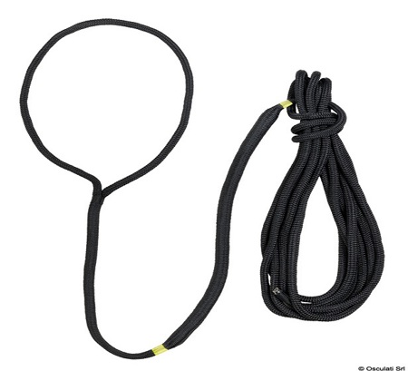 Dockline 14x10 svart inbyggd ryckdämpare