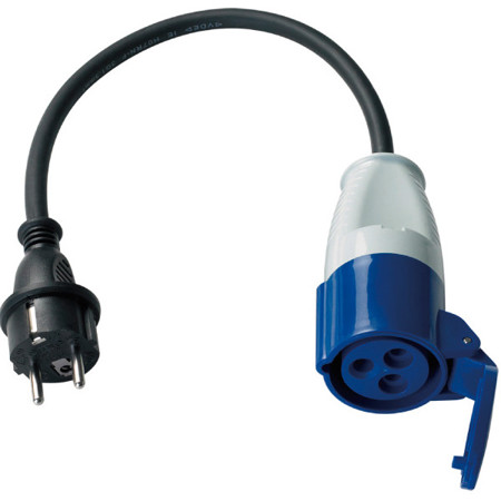 230V Schuko-CEE adapter till landström.