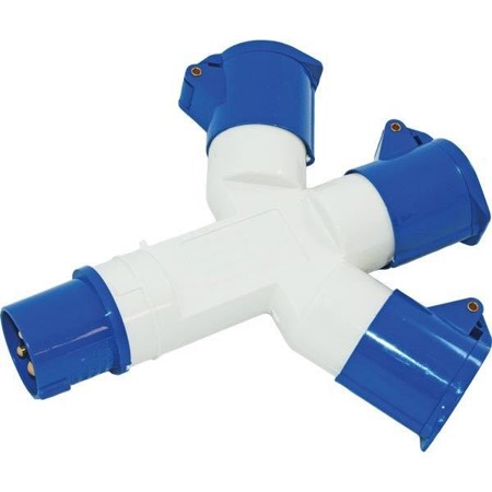 230V 1CEE till 3CEE  förgreningskontakt.