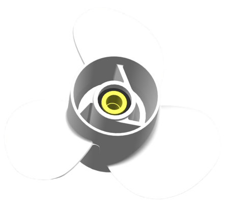 Yamaha Propeller Y60/85 14x9 Dual Thrust