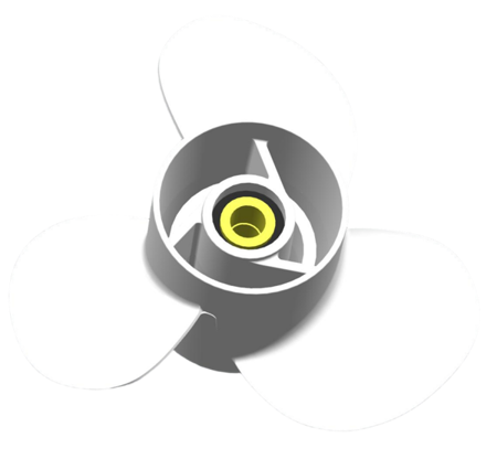 Yamaha Propeller Y60/85 14x11 Dual Thrust