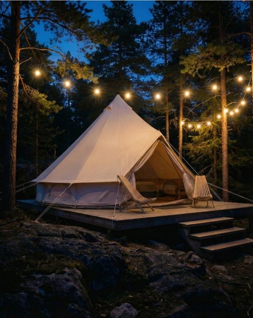 Glampingtält