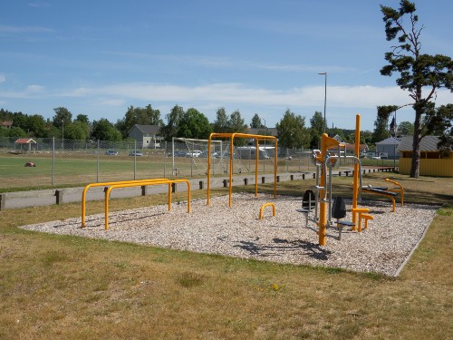 Utegym - stora badplatsen