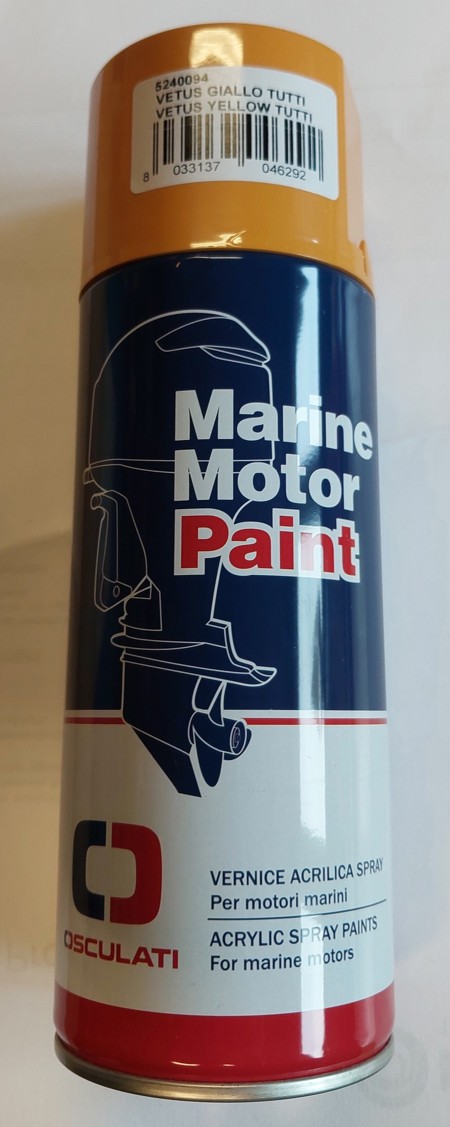 Motorfärg Spray Vetusgul