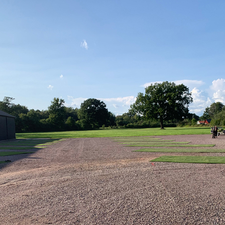 Ställplats yta översikt