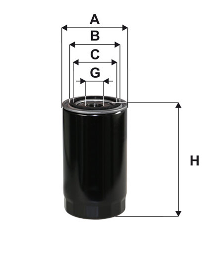 Yanmar 127695 - 35150 Oljefilter Wix 51158